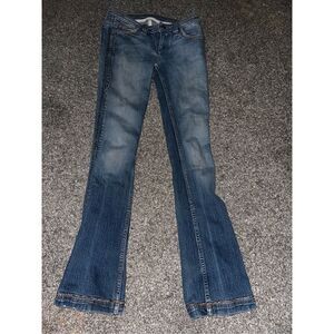 Elvis Embroidered Bootcut Flare Jeans